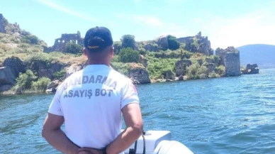 Aydın jandarması biyokaçakçılara göz açtırmıyor: Bafa Gölü’nde hayvanların yaşam alanları kontrol edildi