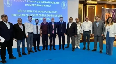 Ege Bölgesi Esnaf Toplantısı'nda Aydın'ı temsil eden Başkan Künkcü, ekonomik daralma ve haksız rekabeti gündeme getirdi