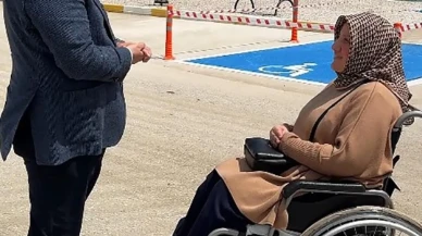 Engelli vatandaşın mesajına kayıtsız kalınmadı: Barajda seyir alanı oluşturuldu