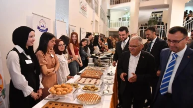 Kayseri'nin gastronomi zenginliği Erciyes Üniversitesi'nde sergilendi