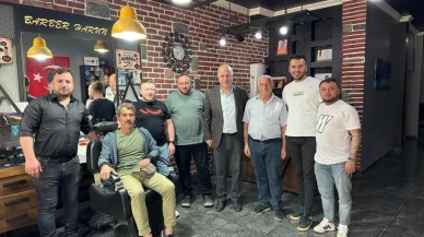 Osmaneli'nde esnaf ziyaretleri sürüyor: Başkan torun esnafla bir araya geldi