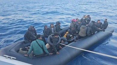 Didim açıklarında korku dolu anlar: 42 düzensiz göçmen kurtarıldı