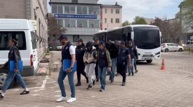 Ağrı merkezli yasa dışı bahis operasyonunda 20 gözaltı: Şüpheliler adliyeye sevk edildi