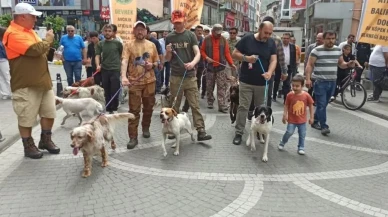 Devrek'te avcılar ve av köpekleri coşkuyla buluştu: İlk etkinliğe yoğun ilgi!