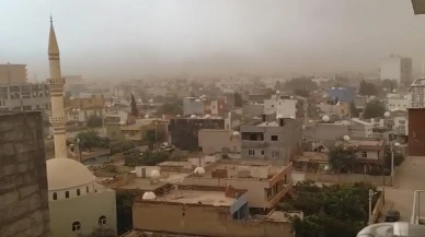 Mardin'de toz fırtınası: Görüş mesafesi düştü, hava kalitesi alarm veriyor