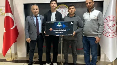 Şehit Serhat Bal MTAL’den Türkiye üçüncülüğü: Serhat robotu ile büyük başarı