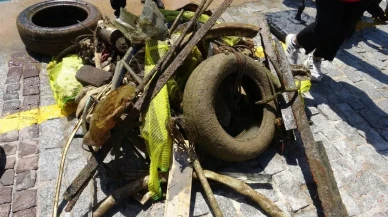 Antalya'da 35 gönüllü dalgıç denizin dibini temizledi: Denizden çıkanlar pes dedirtti