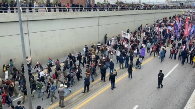 Ankara’da 1 Mayıs yürüyüşü gerçekleşti: 1 Mayıs yürüyüşü polis ekipleri yoğun güvenlik önlemleri aldı