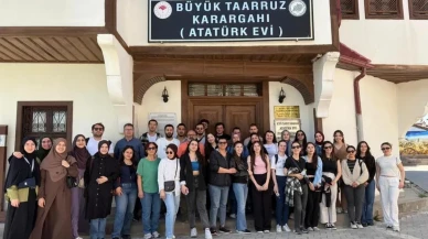 Eczacılık öğrencileri Şuhut'ta tarihi ve kültürel bir yolculuğa çıktı