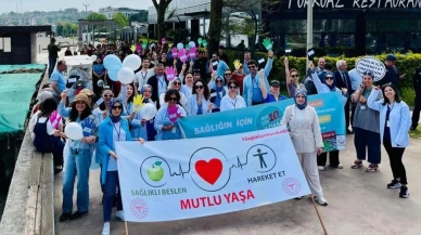 Düzce'de sağlık için hareket et etkinliği: Farkındalık yürüyüşü coşkuyla gerçekleşti