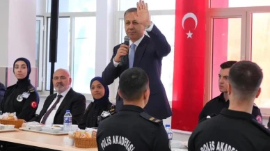 Bakan Yerlikaya'dan Polis Akademisi öğrencilerine önemli ziyaret