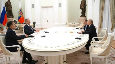 Putin ve Fidan Moskova'da barış görüşmeleri yaptı