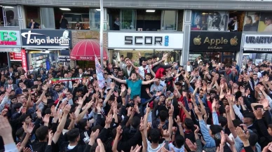 Vanspor'un deplasman zaferi! Taraftarlar kutlamalara başladı