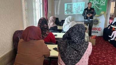 Niğde Emniyet'ten uyuşturucuyla mücadelede kapsamlı bilgilendirme çalışması