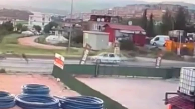 Kahramanmaraş'ta motosiklet kazası dehşeti! O.K. ağır yaralandı, kamerada görüntüler