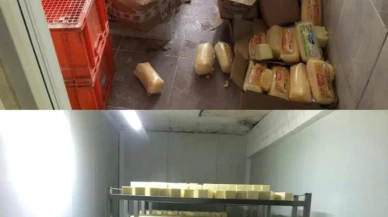 Sakarya’da 1,5 milyonluk sahte kaşar peyniri operasyonu: İşletme camlarını karartıp üretimi gizlemeye çalıştılar