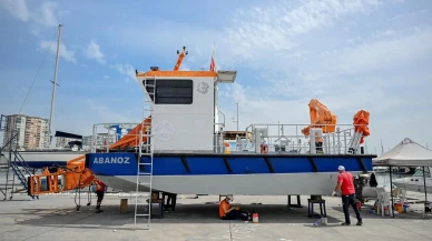 Mersin Belediyesi deniz araçlarını kendi ekibiyle yeniliyor