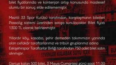 Eskişehirspor taraftarları hayal kırıklığına uğradı: Kontenjan artışı talebi reddedildi