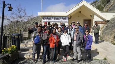 Tayvanlı turistler Karaca Mağarası'na akın etti: Gümüşhane'nin turizm potansiyeli yükseliyor