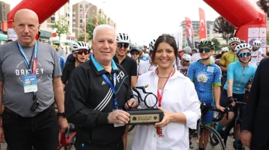 Gran Fondo Bursa'da yüzlerce sporcu pedal çevirdi