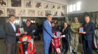 Erzurum Engelli Araçları Atölyesi'ne anlamlı destek