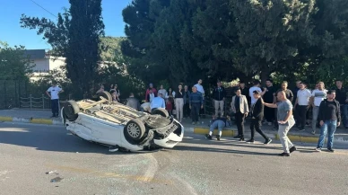 Söke'de feci kaza! Otomobil takla attı, beş yaralı... Soruşturma başlatıldı