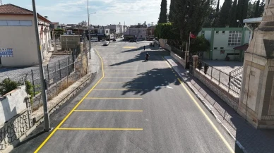 Tarsus Şehir Mezarlığı otoparkı bayrama hazır getirildi