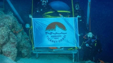 Marmaris Serçe Limanındaki antik batık gün yüzüne çıkıyor