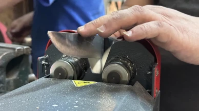 Sakarya bıçak ustaları Kurban Bayramı için çalışıyor