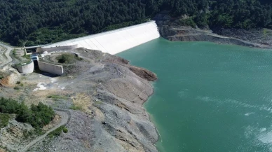 Hatayda Karaçay Barajı su seviyesi azalıyor