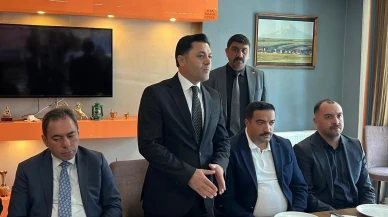 MHP Kars Başkanı Adıgüzel basın mensuplarıyla buluştu