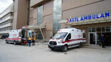 Erzincan Erzurum yolunda ticari araç devrildi yaralandi