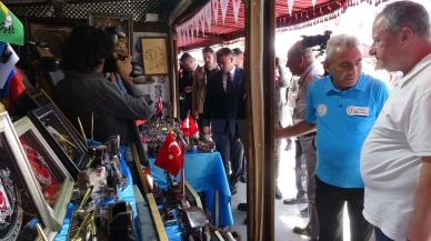 Cezaevi el sanatları Vanda halkla buluşuyor