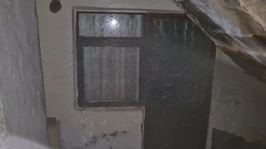 Tekirdağ Süleymanpaşada patlayan su borusu evi göle çevirdi