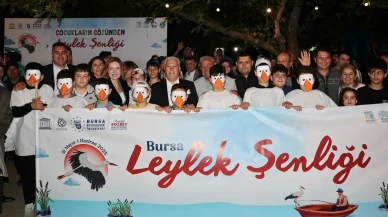 Bursa Leylek Şenliği Eskikaraağaç Köyünde Başladı