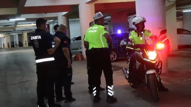 Nazilli zabıtası katlı otoparkta çalıntı motosikletleri yakaladı