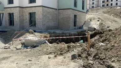 Hatay Dikmece Mahallesinde iki işçi göçük altında kaldı