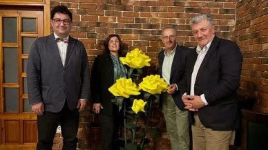 Başkan Çerçioğlu Aydın Kitap Fuarında yazarlarla buluştu