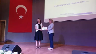 Prof Dr Ezgi Koparan Fen Lisesinde süperiletkenleri anlattı