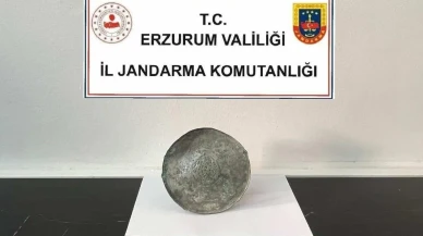 Erzurumda piknikte bulunan Bizans eseri ortaya çıktı