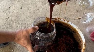 Tarım Müdürü Akar Erzurumda geleneksel pekmez üretiyor