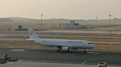 Syrian Air İstanbul Havalimanına ilk seferini yaptı