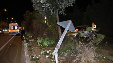 Alkollü sürücü Nevşehirde kaza yapıp babasını suçladı