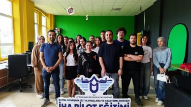 ADÜde İHA pilotları ilk mezunlarını verdi