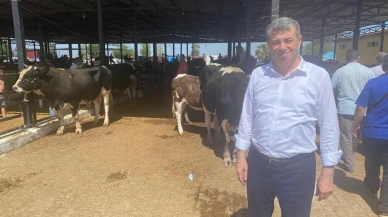 Başkan Künkcü Efeler hayvan pazarında esnafla buluştu