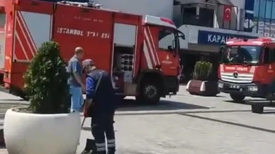 Büyük İstanbul Otogarı yönetim binasında yangın çıktı