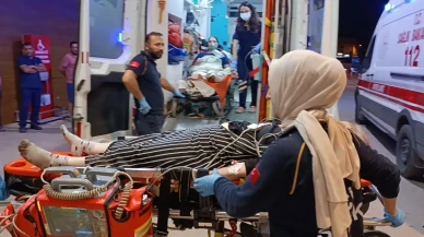 İnegölde üst geçidi kullanmayan kadına otobüs çarptı