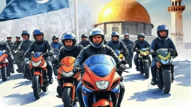 Kayseri motosikletçileri Filistin için konvoy düzenliyor