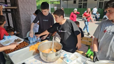 Bakacakkadı beldesinin 20 yıllık bayram geleneği yaşatılıyor
