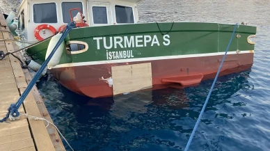 Yalıkavak Marina tekne kazasında botlar hasar gördü